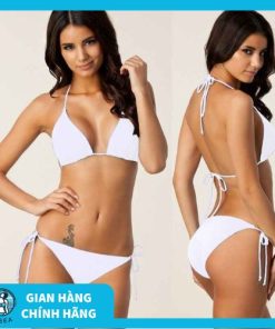 Set Bikini Nữ Hai Mảnh Có Dây Đeo Gợi Cảm